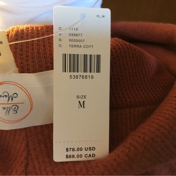 NWT Anthropology oversized sweater - Picture 5 of 5
